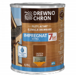 Drewnochron ORZECH CIEMNY 0,75L Impregnat Extra do drewna powłokotwórczy płotów altan elewacji