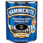 Hammerite Na Rdzę 0,7L CZARNY POŁYSK hamerite farba szybkoschnąca antykorozyjna gruntoemalia czarna