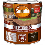 Sadolin Superdeck olej 2,5L WENGE 90 do drewna tarasów mebli ogrodowych mat