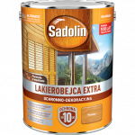 Sadolin Extra lakierobejca 5L PINIA PINIOWY 2 PÓŁMAT do drewna fasad domków okien drzwi