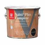 Tikkurila Lakierobejca 2,5L BLACK EBONY czarny Valtti Plus Complete szybkoschnąca impregnująca