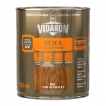Vidaron Bejca 0,75L B03 Teak Naturalny tik tek do drewna rozpuszczalnikowa imitacji na szkle metalu