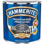 Hammerite Na Rdzę 0,25L CIEMNY SZARY RAL7012 POŁYSK hamerite farba