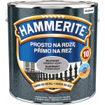 Hammerite Na Rdzę 2,5L SREBRNO-SZARY MŁOTKOWY hamerite farba szybkoschnąca antykorozyjna gruntoemalia