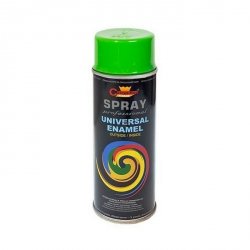 Spray Uniwersalny RAL6018 ZIELONY JASNY 400ml emalia Champion do metalu plastiku drewna gipsu