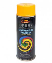 Spray Uniwersalny RAL1003 ŻÓŁTY 400ml emalia Champion do metalu plastiku drewna gipsu