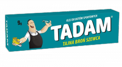 Klej Tadam 9g PRZEŹROCZYSTY Do Butów Sportowych szybki o konsystencji żelu