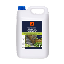 Płyn Środek Usuwania Cementu Wykwitów Zaprawy 5L Dragon usuwa pozostałości plamy