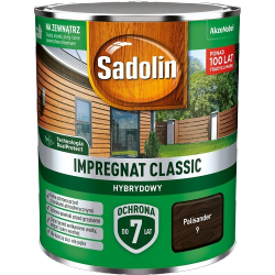 Sadolin Classic impregnat 0,75L PALISANDER 9 do drewna clasic Hybrydowy płotów altanek fasad