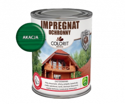Colorit Impregnat Szybkoschnący 0,75L AKACJA drewna do Ochronny wodny płotów altanek
