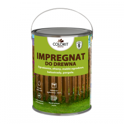 Colorit Impregnat Szybkoschnący 4,5L TEAK TIK TEK drewna do Ochronny wodny płotów altanek