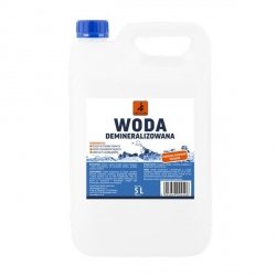 Woda Demineralizowana Destylowana Do Żelazka 5L Dragon