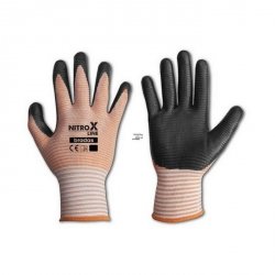 Rękawice Ochronne Robocze Nitryl 10 NITROX LINE XL rękawiczki