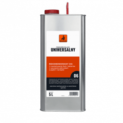 Rozcieńczalnik Uniwersalny 5L Dragon rozpuszczalnik do farb olejnych ftalowych chlorokauczukowych