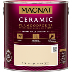 MAGNAT Ceramic 2,5L C5 Dostojna Perła ceramik ceramiczna farba do wnętrz plamoodporna