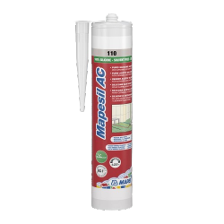 Silikon Sanitarny do Kuchni Łazienki 110 MANHATTAN 310ml Mapesil AC Mapei do wewnątrz i na zewnątrz