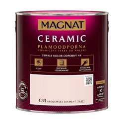 MAGNAT Ceramic 2,5L C33 Królewski Diament ceramik ceramiczna farba do wnętrz plamoodporna