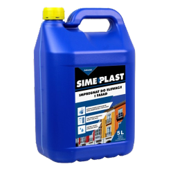 Impregnat Do Elewacji Fasad Kamieni Elewacyjnych Fug Murów Cegieł Tynków 5L Simeplast