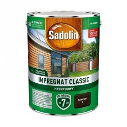 Sadolin Classic impregnat 4,5L PALISANDER 9 do drewna clasic Hybrydowy płotów altanek fasad