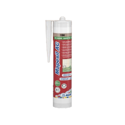 Silikon Sanitarny do Kuchni Łazienki 134 JEDWAB 310ml Mapesil AC Mapei do wewnątrz i na zewnątrz