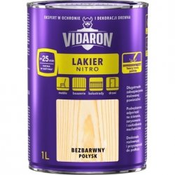 Vidaron Lakier Nitro Bezbarwny Połysk 3L