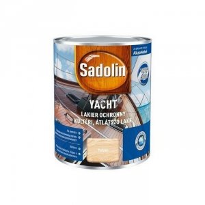 Sadolin Yacht lakier jachtowy 0,75L POŁYSK BEZBARWNY do drewna elastyczny zewnętrzny odporny