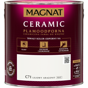 MAGNAT Ceramic 2,5L C71 Liliowy Aragonit ceramik ceramiczna farba do wnętrz plamoodporna