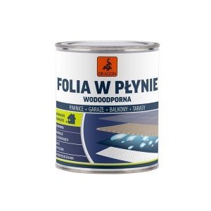 Folia w Płynie 0,75L Balkony Tarasy Łazienki Garaże Piwnice Pralnie Wodoodporna Dragon