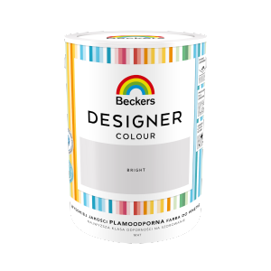 Beckers 5L BRIGHT Designer Colour farba lateksowa mat-owa do ścian sufitów