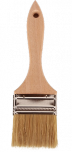 Pędzel angielski malarski 63mm płaski do farb malowania