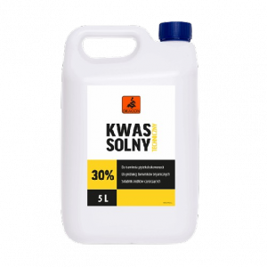 Kwas Solny 5L 30% techniczny Dragon - TYLKO ODBIÓR OSOBISTY