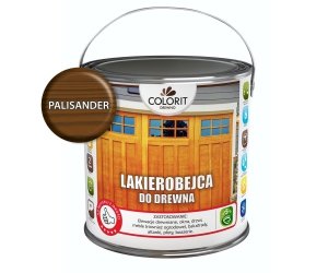 Colorit Lakierobejca Drewna 5L PALISANDER szybkoschnąca satynowa farba do