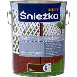 Śnieżka Beton Posadzka BRĄZ-OWY B04 5L farba do betonu