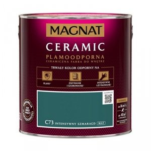 MAGNAT Ceramic 5L C73 Intensywny Szmaragd ceramik ceramiczna farba do wnętrz plamoodporna