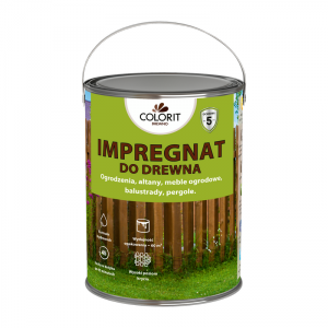 Colorit Impregnat Szybkoschnący 4,5L TEAK TIK TEK drewna do Ochronny wodny płotów altanek