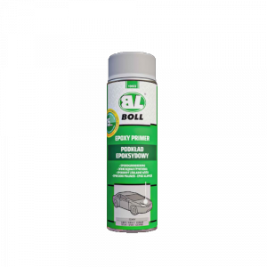 BOLL Podkład Epoksydowy SZARY 0,5L SPRAY farba epoksydowa na blachę stal aluminium ocynk