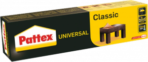 Pattex Classic Universal 50ml klej kontaktowy do gumy skóry korka filcu twardego PCW metalu