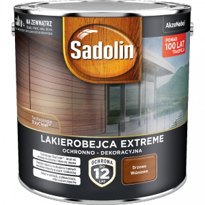 Sadolin Extreme lakierobejca 2,5L DRZEWO WIŚNIOWE do drewna szybkoschnąca odporna zewnętrzna