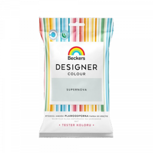 Beckers TESTER SUPERNOVA Designer Colour farba lateksowa mat-owa do ścian sufitów