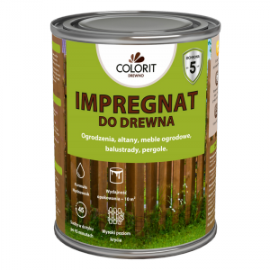 Colorit Impregnat Szybkoschnący 0,75L DĄB drewna do Ochronny wodny płotów altanek