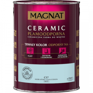 MAGNAT Ceramic 5L C57 Niebiański Chalcedon ceramik ceramiczna farba do wnętrz plamoodporna