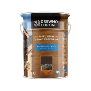 Drewnochron PALISANDER 4,5L Impregnat Extra do drewna powłokotwórczy płotów altan elewacji