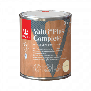Tikkurila Lakierobejca 0,75L LIGHT OAK jasny dąb Valtti Plus Complete szybkoschnąca impregnująca