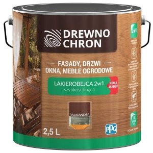 Drewnochron 2w1 Lakierobejca PALISANDER 2,5L drewna do
