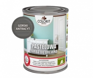 Colorit Pastelowa Drewna 750ml GÓRSKI ANTRACYT-OWY 0,75L akrylowa emalia do farba