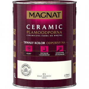 MAGNAT Ceramic 5L C1 Biały Diament ceramik ceramiczna farba do wnętrz plamoodporna