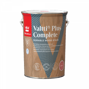 Tikkurila Lakierobejca 5L CHERRY wiśnia Valtti Plus Complete szybkoschnąca impregnująca