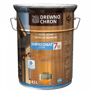 Drewnochron SOSNA 4,5L Impregnat Extra do drewna powłokotwórczy płotów altan elewacji