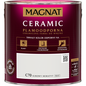 MAGNAT Ceramic 2,5L C70 Surowy Hematyt ceramik ceramiczna farba do wnętrz plamoodporna