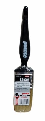 Pędzel Kaiser angielski 1,5″ malarski do farb olejnych emulsji gruby rączka z tworzywa premium porządny profesjonalny